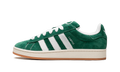 adidas Campus 00s vert foncé et blanc vue de profil