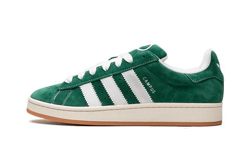 adidas Campus 00s vert foncé et blanc vue de profil