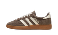 adidas Handball Spezial Earth Strata brune, vue de profil, bandes crème