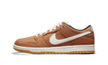 Nike SB Dunk Low Pro Dark Russet marron vue de profil